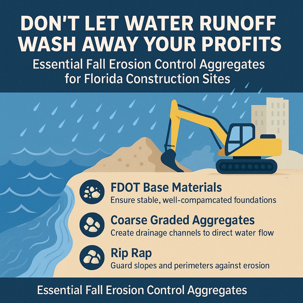 rip rap for erosion control